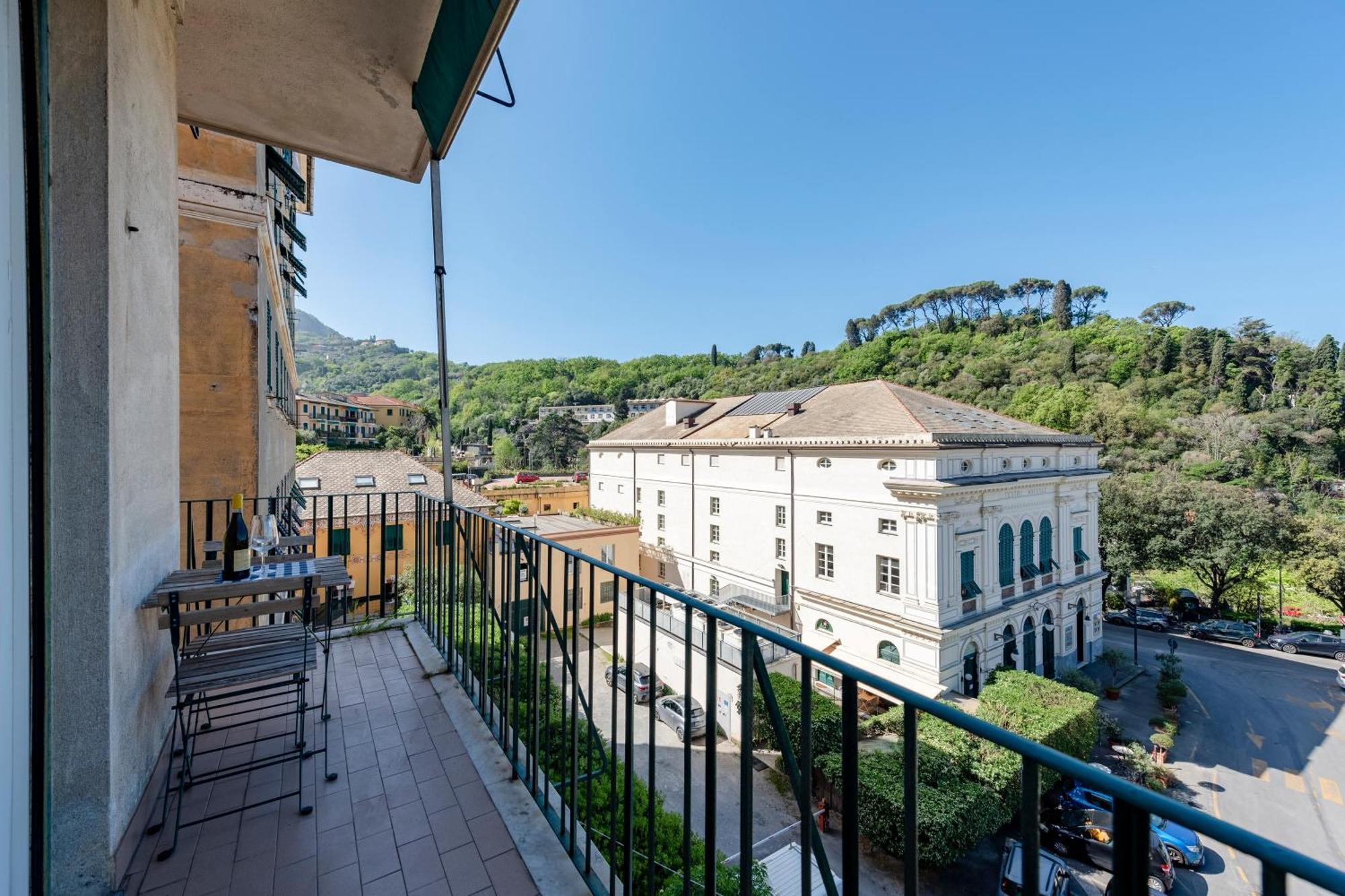 Central Flat In Camogli - Happy Rentals Kültér fotó
